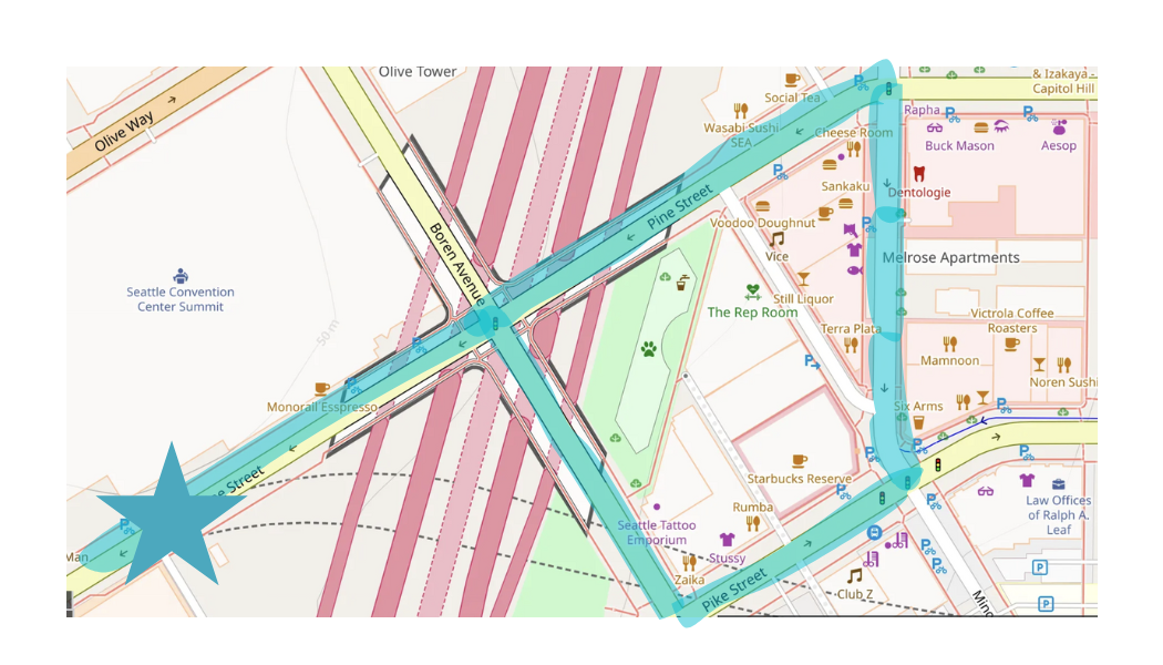 Melrose Loop Trail Map